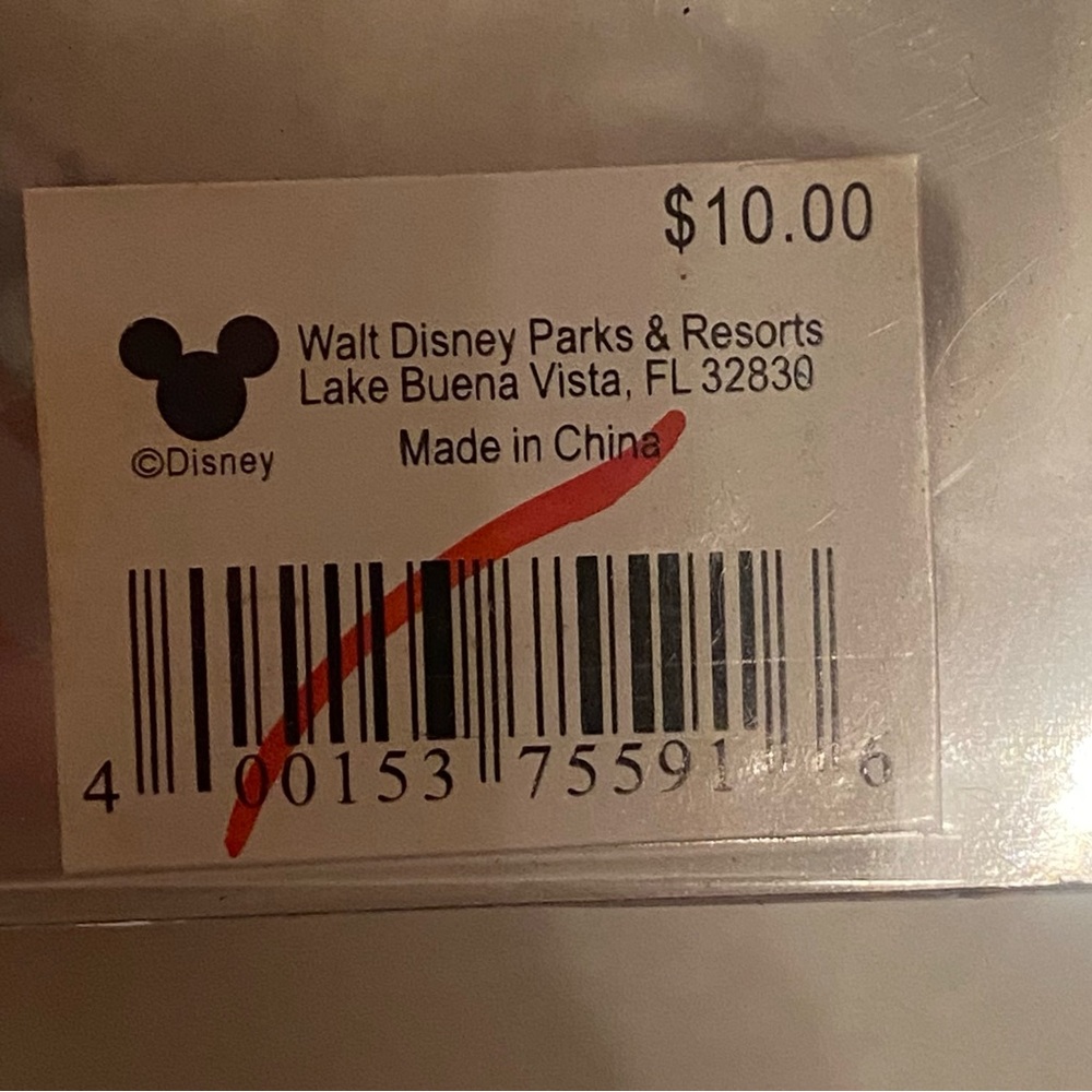 Disney World Blue and Pink Holiday Ornaments - Picture 7 of 7